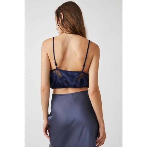 Free People Night Out Blossom Lace Brami Bralette NWT! - Picture 4 of 5